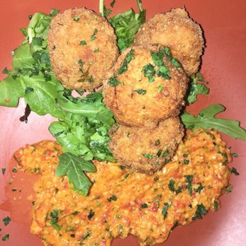 Squid Ink Eclectic Eats & Drinks - Paella Fritters - Gastropubs Near Me - Mobile, Alabama