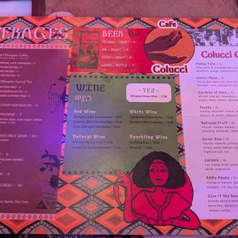 Cafe Colucci - Menu - Ethiopian Near Me - Oakland, California