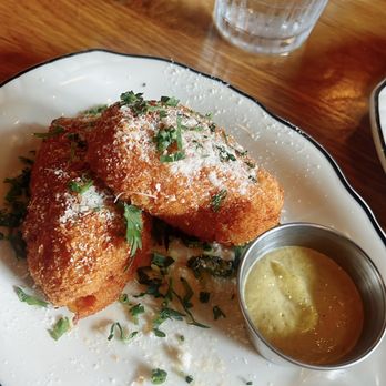 Grazie Nonna - Suppli Al Telefono (tomato risotto croquettes) - Italian Near Me - Washington, DC, District of Columbia Grazie Nonna - Suppli Al Telefono (tomato risotto croquettes) - Italian Near Me - Washington, DC, District of Columbia