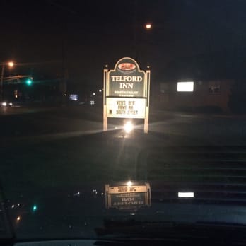 Telford Inn - The sign says it all. They do have a GREAT prime rib dinner. I've gad it a few times. - American Near Me - Mantua, New Jersey Telford Inn - The sign says it all. They do have a GREAT prime rib dinner. I've gad it a few times. - American Near Me - Mantua, New Jersey