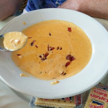 Sailor's Return Restaurant - Very good cheese soup. - Seafood Near Me - Stuart, Florida