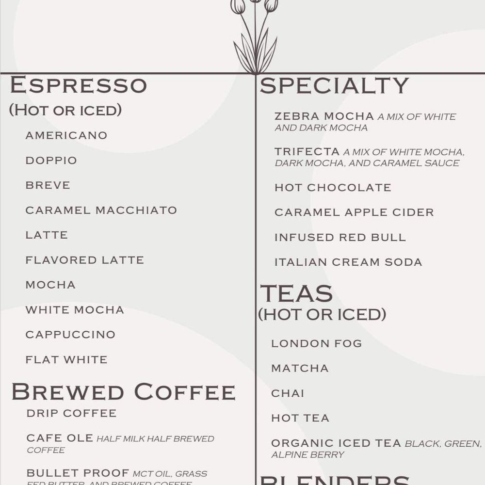 The Well Coffee And - Menu - Cafes Near Me - Rifle, Colorado The Well Coffee And - Menu - Cafes Near Me - Rifle, Colorado