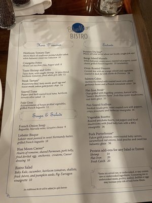 Menu photo 6 Blue Moon Bistro Beaufort, NC Menu photo 6 Blue Moon Bistro Beaufort, NC
