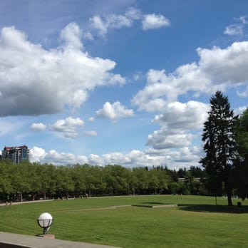 Bellevue Downtown Park - Sunny day. The track around the park is half a mile. - Parks Near Me - Bellevue, Washington Bellevue Downtown Park - Sunny day. The track around the park is half a mile. - Parks Near Me - Bellevue, Washington