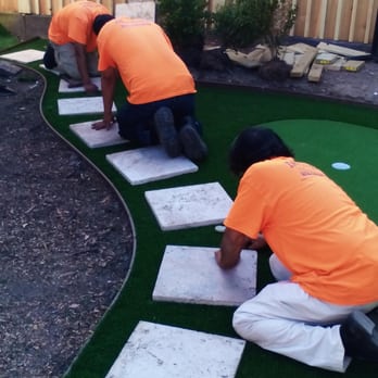 Arti Turf Solutions - Heights Project Putting Green w/ Stepping Stones - Nurseries & Gardening Near Me Arti Turf Solutions - Heights Project Putting Green w/ Stepping Stones - Nurseries & Gardening Near Me