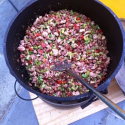 The Jambalaya Shack - Before the liquid...yum