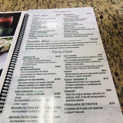 All Natural - Menu