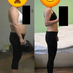 Ashley Vierra Fitness - Client progress pictures