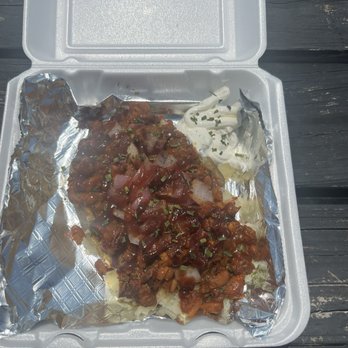 Anything's Baked Potato - Brisket - Food Trucks Near Me - Austin, Texas Anything's Baked Potato - Brisket - Food Trucks Near Me - Austin, Texas