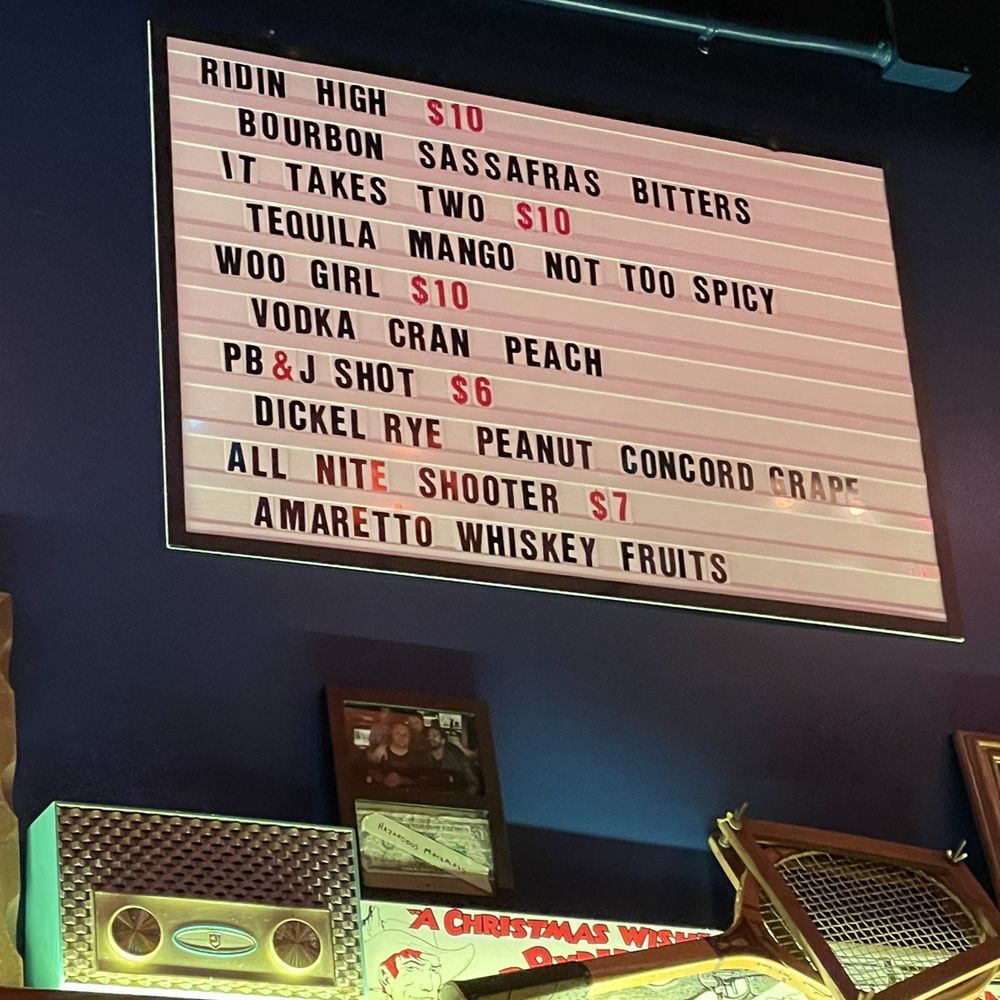 Neon Moon - Menu - Bars Near Me - Birmingham, Alabama