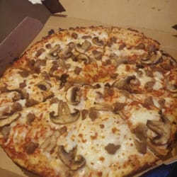 Domino's Pizza - Steak sandwich and pizza