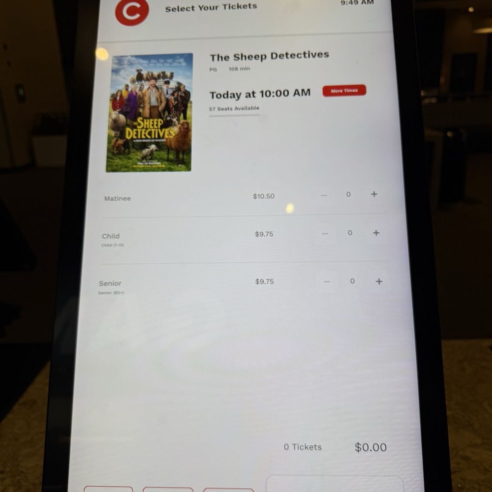 Cinemark West Plano XD and ScreenX - Select your movie, showtime, and category and quantity. - Cinema Near Me - Plano, Texas