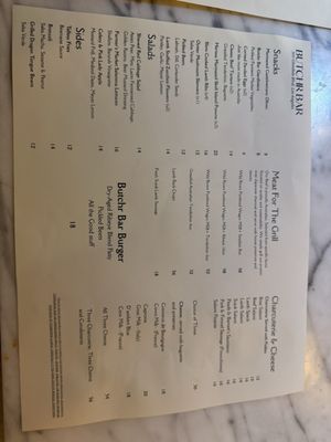 Menu photo 1 Butchr Bar Los Angeles, CA