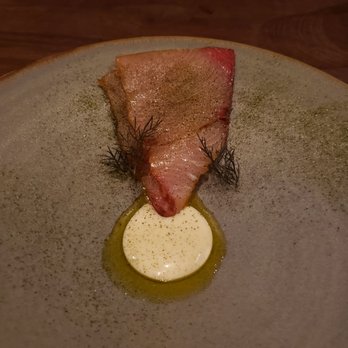 JUA - Hamachi (yellowtail) carpaccio - Korean Near Me - New York, New York