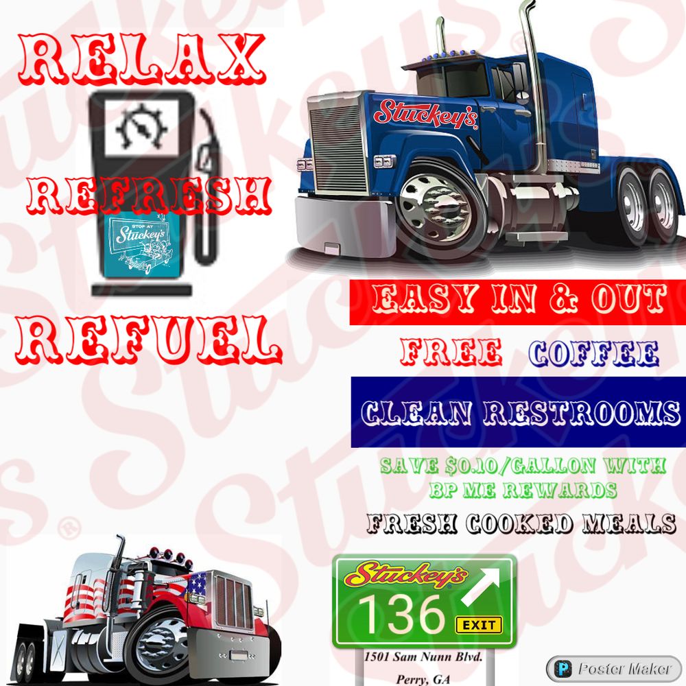 STUCKEY’S OF PERRY, GA CLOSED Updated July 2024 14 Photos 1501 Sam Nunn Blvd, Perry