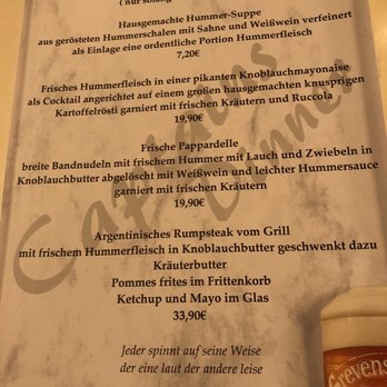 Captain's Dinner - Tageskarte - German Near Me - Krummhörn, NI