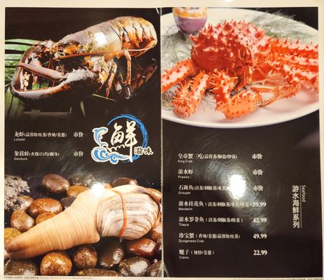 Menu photo 2 Xiang Chuan Mansion Richmond, BC Menu photo 2 Xiang Chuan Mansion Richmond, BC