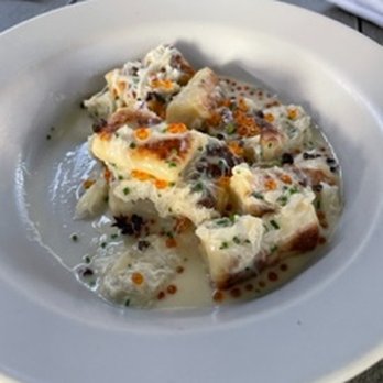 Meridian - Yucca Gnocchi pasta course- delicious! 11/2/22 - New American Near Me - Dallas, Texas Meridian - Yucca Gnocchi pasta course- delicious! 11/2/22 - New American Near Me - Dallas, Texas