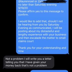 Psychic Readings By April - 2nd message. first communication of refund