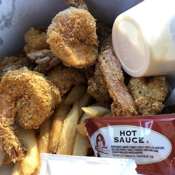 Chase the Smell - Oyster & prawn combo w/fries - Food Trucks Near Me - Stockton, California Chase the Smell - Oyster & prawn combo w/fries - Food Trucks Near Me - Stockton, California