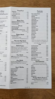 Menu photo 3 Kerhonkson Diner Kerhonkson, NY