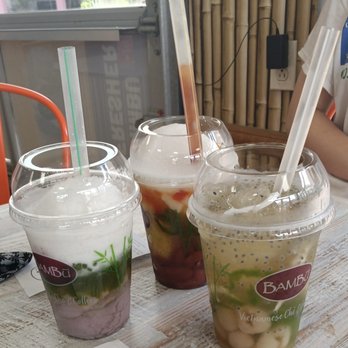 BAMBU - Left: Taro Lover - Bubble Tea Near Me - Atlantic City, New Jersey