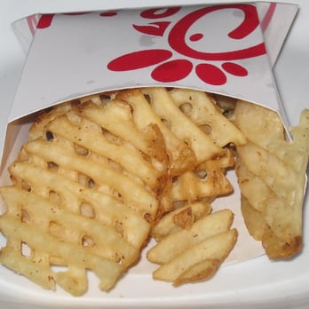Chick-fil-A - Chick Fil A Potato Waffle Potato Fries - Fast Food Near Me - Upland, California