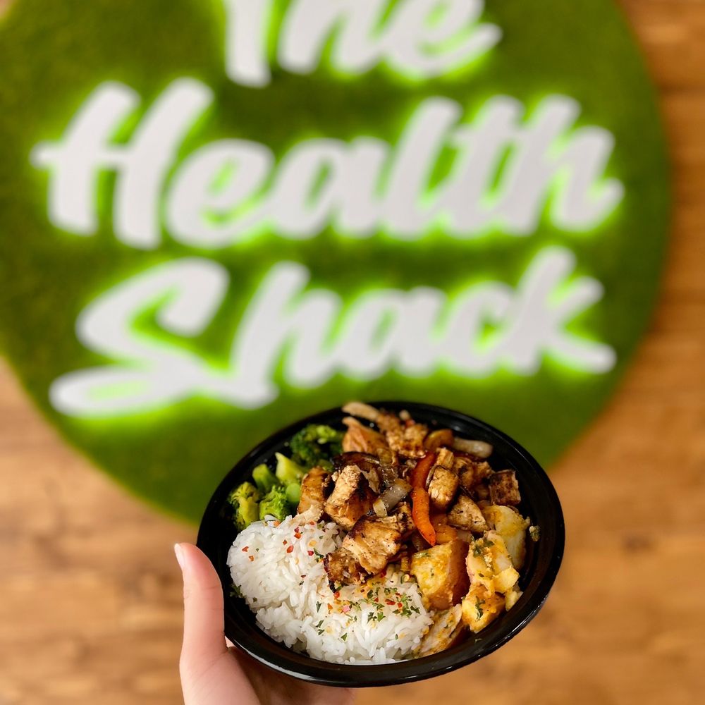 Teriyaki Bowl - Double Jasmine Rice, broccoli, and red potatoes Teriyaki Bowl - Double Jasmine Rice, broccoli, and red potatoes