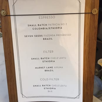 Patricia - Coffee menu - Coffee & Tea Near Me - Melbourne, VIC Patricia - Coffee menu - Coffee & Tea Near Me - Melbourne, VIC