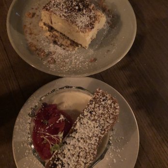 Red Ash - Tiramisu at the top - Italian Near Me - Austin, Texas