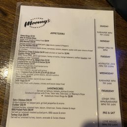 Menu Dec 2023