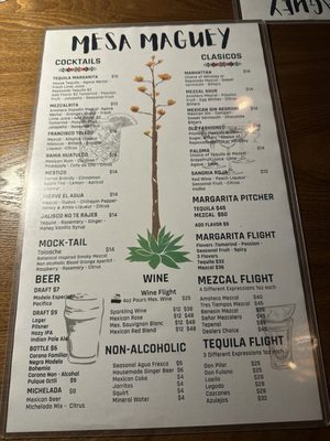 Menu photo 5 Mesa Maguey Oakland, CA