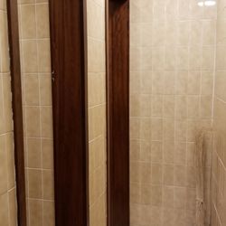 Swans Chinese Restaurant - Ladies room , on 3rd flr, has two stalls.