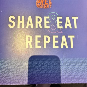 Dave & Buster's Rancho Mirage - Food menu cover page. - Sports Bars Near Me - Rancho Mirage, California Dave & Buster's Rancho Mirage - Food menu cover page. - Sports Bars Near Me - Rancho Mirage, California