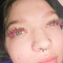 Darling Esthetics - Color lash extensions