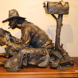 His & Her Art Gallery - "WISHIN TIME" Bronze by Bill Bonds
