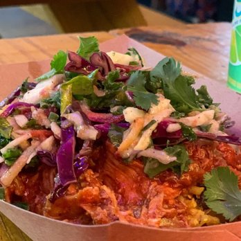 Roxy's - Red curry chicken rice bowl - Indian Near Me - Durango, Colorado