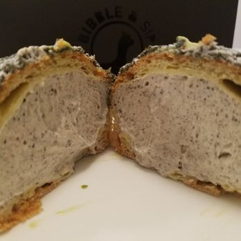 Bibble & Sip - Sesame Cream Puff! - Coffee & Tea Near Me - New York, New York Bibble & Sip - Sesame Cream Puff! - Coffee & Tea Near Me - New York, New York