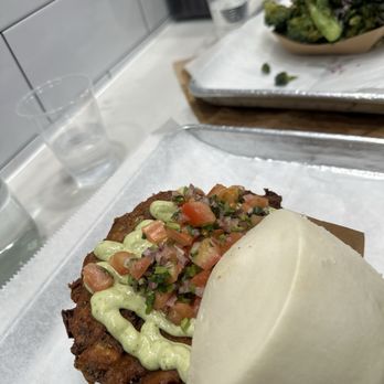 Ekiben - Veggie version of the chicken sandwich. So so good. - Asian Fusion Near Me - Baltimore, Maryland