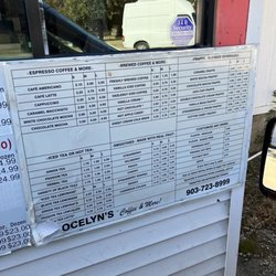 Jocelyn's Donuts - Menu