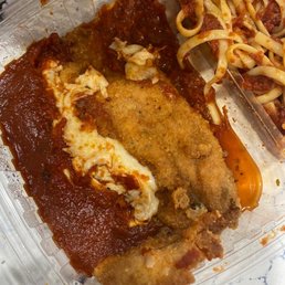 a meal in a plastic container a meal in a plastic container