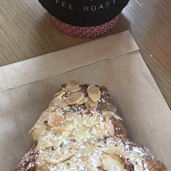 For Five Coffee Roasters - Drip and almond croissant - Coffee Roasteries Near Me - New York, New York