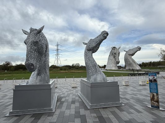 The Kelpies by null