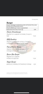 Menu photo 5 The Flying Kitchen Norden, NI