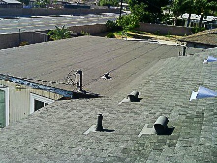 Slide of A E Roofing