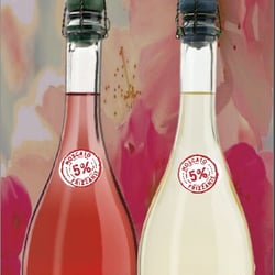La Bombonera - Frizzantes vida de viña tendida. ..rosado y blanco