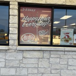 Bush's Chicken - Happy hour ad