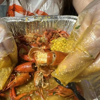 HappyRito Seafood - mushy crawfish - Cajun/Creole Near Me - Cedar Park, Texas HappyRito Seafood - mushy crawfish - Cajun/Creole Near Me - Cedar Park, Texas