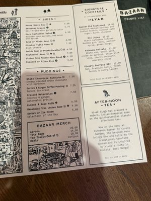 Menu photo 2 Cinnamon Bazaar Covent Garden, XGL Menu photo 2 Cinnamon Bazaar Covent Garden, XGL