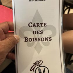 La Duchesse Anne - Drink menu cover